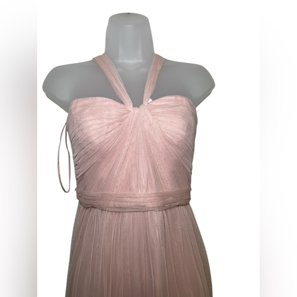 Amsale Blush Aisha Gown Size 4 - Picture 3 of 7